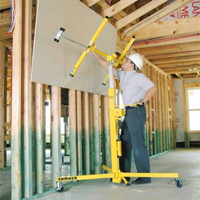 vaulted drywall lift