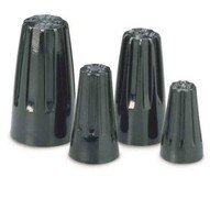 Gardner Bender 10-003HT Wiregard High Performance Hi-temperature Twist-on Wire Connector, Black #22-#14 Awg (2 Mm²); 100/box-1