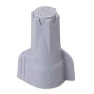 Gardner Bender 10-2H2 Hex-lok Ultra, Hex Head Multi-range Wing Twist-on Wire Connector W/over-torque Protect, Gray, #14-#6 Awg; 50/crtn-1