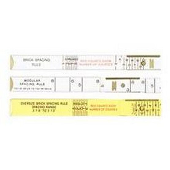 Bon Tools 11-496 Brick Spacing Rule - Poly-1