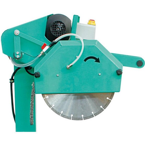 Imer Masonry MS 350 14 Brick/Block Saw 2hp 110v w/ 26 Length of Cut - 30 w/Plunge (Free Blade)-6