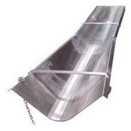 Bon Tools 12-814 12' Concrete Chute w/ Flared End-1