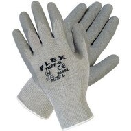 Memphis Glove 9688S Small Flex Tuff Ii Graycotton/poly Shell 10 Gau (12 PR)-1