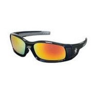 Crews SR11R Swagger Polished Black Frame Fire Mirror-1