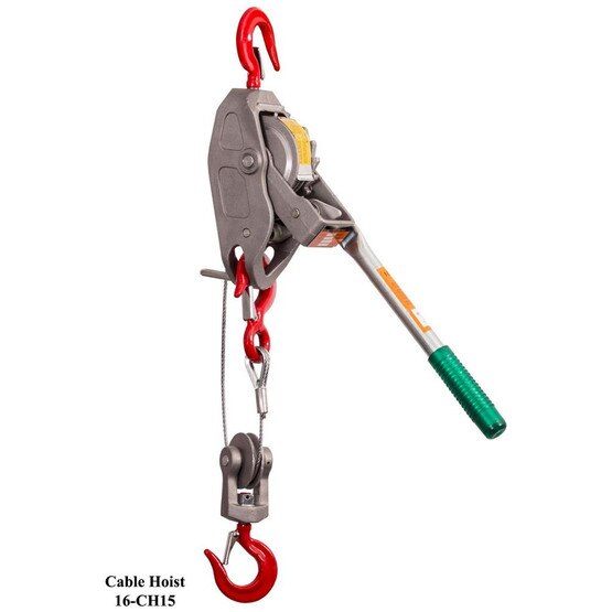 HIT Tools 16-CH30-1 1500 LB Cable Hoist-1