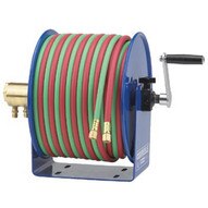 Coxreels 112W-1-50 1/4x50' Low Pressure Twin Line Reel W/ Hose-1