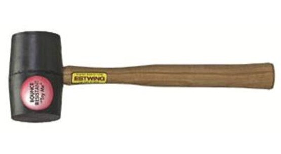 Estwing DH-18 31121 18-oz. Deadhead Rubber Mallet W/wood Hand-1