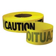 Empire Level 71-1001 Econo Grade Caution Tape-yellow W/black Print-1