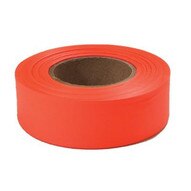 Empire Level 77-002 77002 Glo-orange 1x200'plastic Flagging Tape-1