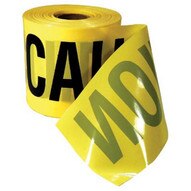 Empire Level 77-0201 3x200' Caution Tape Yellow W/black Print-1