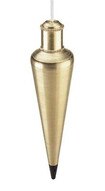 Empire Level 912BR 91200 12-oz Brass Plumbbob-1