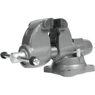 Wilton 28826 Combination Pipe And Bench 4-12� Jaw Round Channel Vise With Swivel Base-2