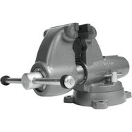 Wilton 28827 Combination Pipe And Bench 5� Jaw Round Channel Vise With Swivel Base-1