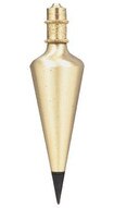 General Tools 800-8 8-oz Brass Plumb Bob-1