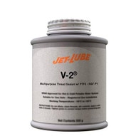 Jet-Lube 35504 V-2 1lb Thread Sealantw/brush Top-1