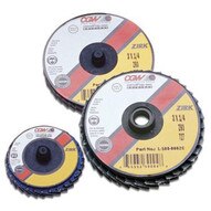 CGW Abrasives 30005 2 Roloc-type T27 Zir Reg 80 Grit Flap Disc (10 EA)-1