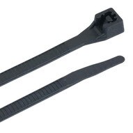 Gardner Bender 46-206UVB Nylon 66 Cable Tie 6 Length 1-38 Max Bundle Dia Black 45lb Tensile Strength (100bag)-1