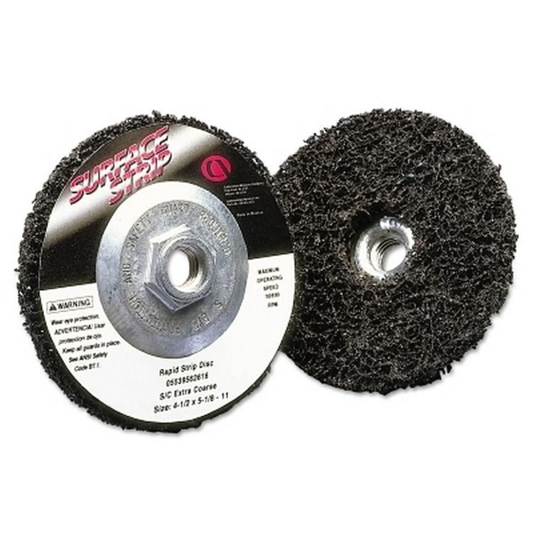 Depressed Center Wheel, 4-1/2 in x 7/8 in, Extra Coarse, Silicon Carbide,  12000 rpm (10 EA), Carborundum 5539562615