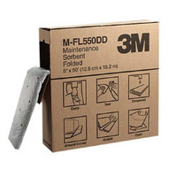 3m Personal Safety Division M-FL550DD 5x50' Folded Maintenance Sorbent 3boxes/case-1