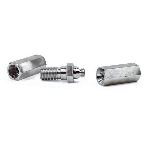 "Husqvarna T-420415 Threaded Shaft Adapters 1-1/4-7 Female to 5/8-11 Male
