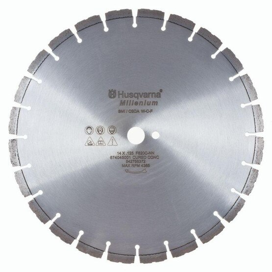 Husqvarna 542751007 Millenium Traffic Loop L3 - 14 x .500 x 1 DP Blade For Cutting L3 Concrete-1