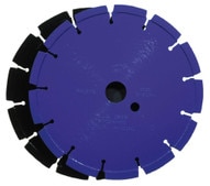 Husqvarna 540534 Banner Line Crack Saw Blue 200B - 8 (203) x .375 Blade-1