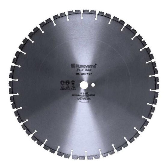 Husqvarna 542751674 Flx 230 24 (600) X .165 Fast Cutting Cured Concrete-1