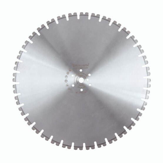 Husqvarna 542759969 Millenium W1107S - 24 (600) x .250 Wall Saw Blade For Cured Concrete-1