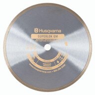 Husqvarna 542761280 Superlok GM - 14 (350) x .095 Continous Rim Granite and Marble Blade-1