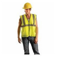 Occunomix ECO-G-YL/XL Occulux Economy Vest Yellow Xl Ansi 2-1