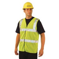 Occunomix LUX-SSCOOLG-O3X Occulux Ansi Mesh Vest:orange-1