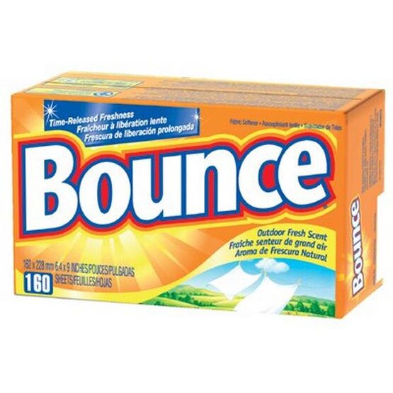 Procter & Gamble 80168 Bounce Dryer Sheets Box/160 Use Outdoor Fresh-1