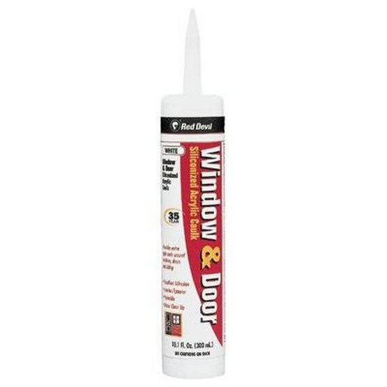 Red Devil 0846 White 10.3 Fl Oz 25 Yearsiliconized (12 CTG)-1