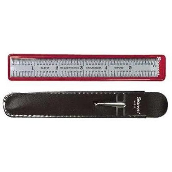 L.S. Starrett 52680 C604r-18 18 Rule Spr Te-1