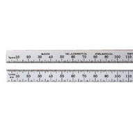 L.S. Starrett 55968 C635e-150 150mm Spring-tempered Steel Rule-1