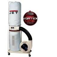 Jet 710701K Dc-1200vx-bk1 Dust Collector 2hp 1ph 230v 30-micron Bag Filter Kit-3