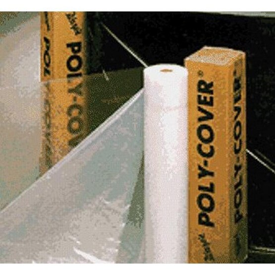 Warp Brothers 4X8-C 4mil 8x100 Clear Poly Cover-1