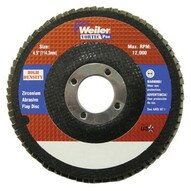 Weiler 31392 4-1 2 Wolv Hd Flap Discflat 80z 5 8-11 Unc Nut-1
