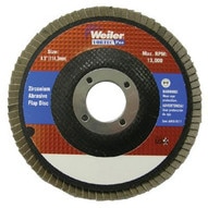 Weiler 31404 4-1 2 Wolv Flap Disc Flat 80z 7 8 Arbor Hole-1