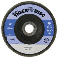 Weiler 50651 6 Diameter- 7 8 Arbor-80 Grit (10 EA)-1
