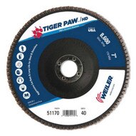 Weiler 51170 7 Vpro Super High Density Flap Disc Flat Phen-1