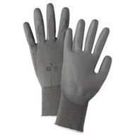 West Chester 713SUCG M Gray Pu Palm Coated Graynylon Gloves-1
