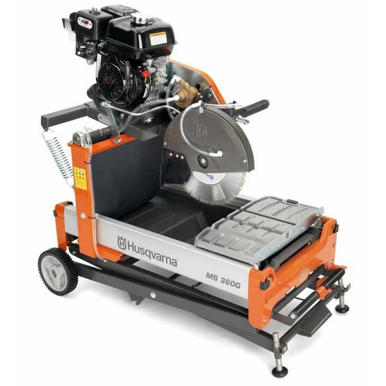 Husqvarna MS 360 14 GAS Masonry BrickBlock Saw 4.8HP Honda Includes Blade No Stand-6