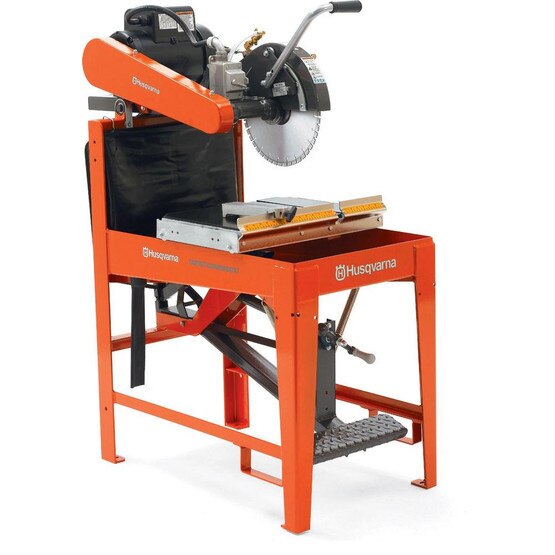 Husqvarna MS 610 20 in 7.5 HP Electric Guardmatic Masonry Brick and Block Saw-1