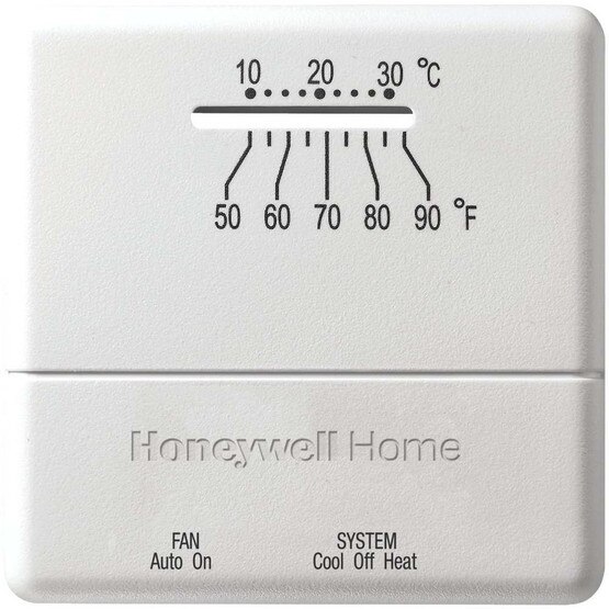 Honeywell Home Heat or Cool Mechanical Thermostat CT31A1003/E1