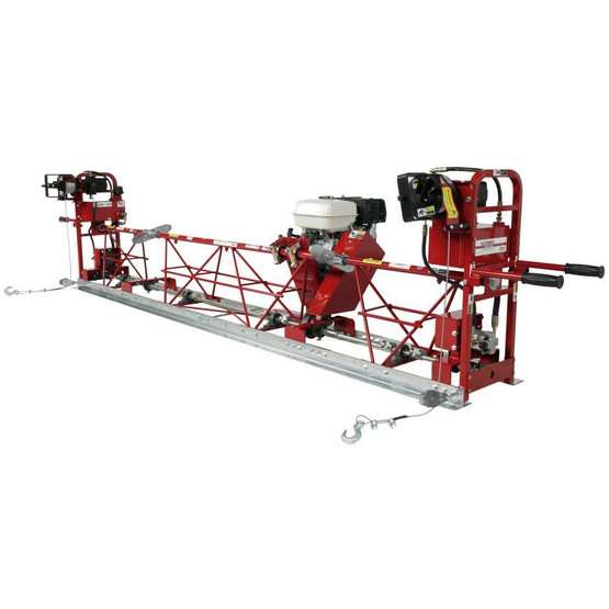 Allen Engineering SSE1222P Truss Screed Steel Engine Driven SSE12 Complete 22.5' W Power Winches-1