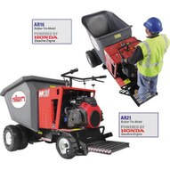 Allen Engineering AR21PB-F Power Buggy 21cf Poly Drum Honda 20 HP Electric start Foam Filled Tires-1