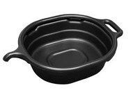 Lisle 17972 Black 4.5 Gallon Oval Drainpan-1