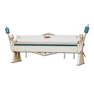 Baileigh Industrial Bb-12016 Heavy Duty Manually Operated Box And Pan (finger) Brake 10' Length 16 Gauge Mild Steel Capacity-1