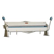 Baileigh Industrial Bb-15722 Heavy Duty Manually Operated Box And Pan Brake 13' Length 22 Gauge Mild Steel Capacity-1